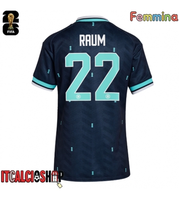 Germania David Raum #22 Seconda Maglia Femmina Mondiali 2026 Manica Corta